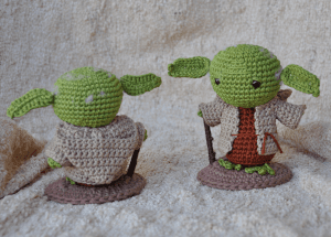 Yoda - detalhe do verso